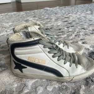 Golden goose high tops size 6